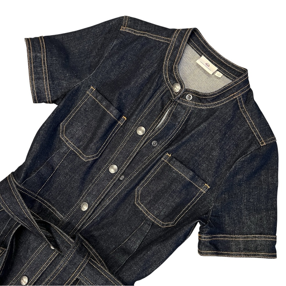 NWT AG ADRIANO GOLDSCMIED AURELIE DENIM DRESS - Picture 6 of 9
